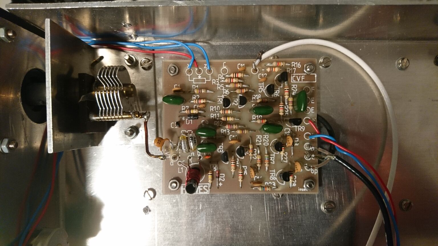 Howes 80m transceiver main board