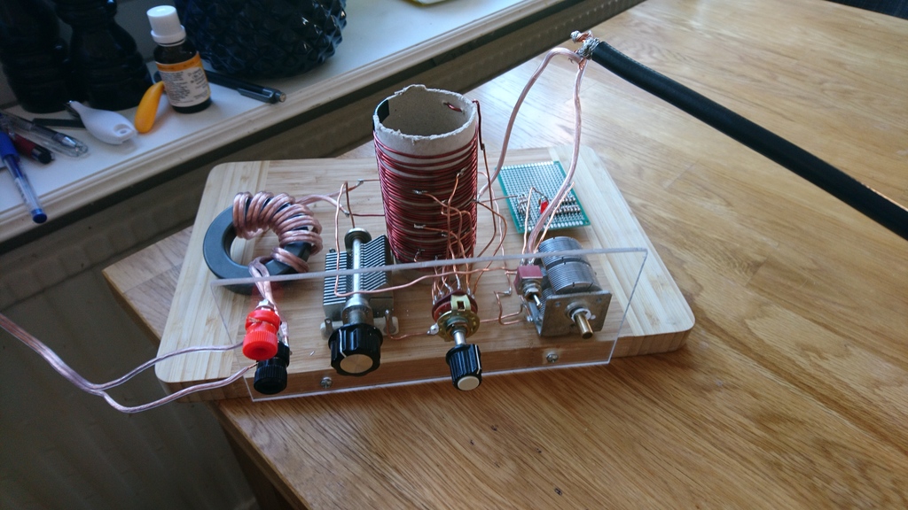 Homebrew antenna tuner