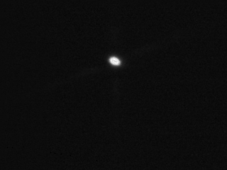 Processed image of Altair